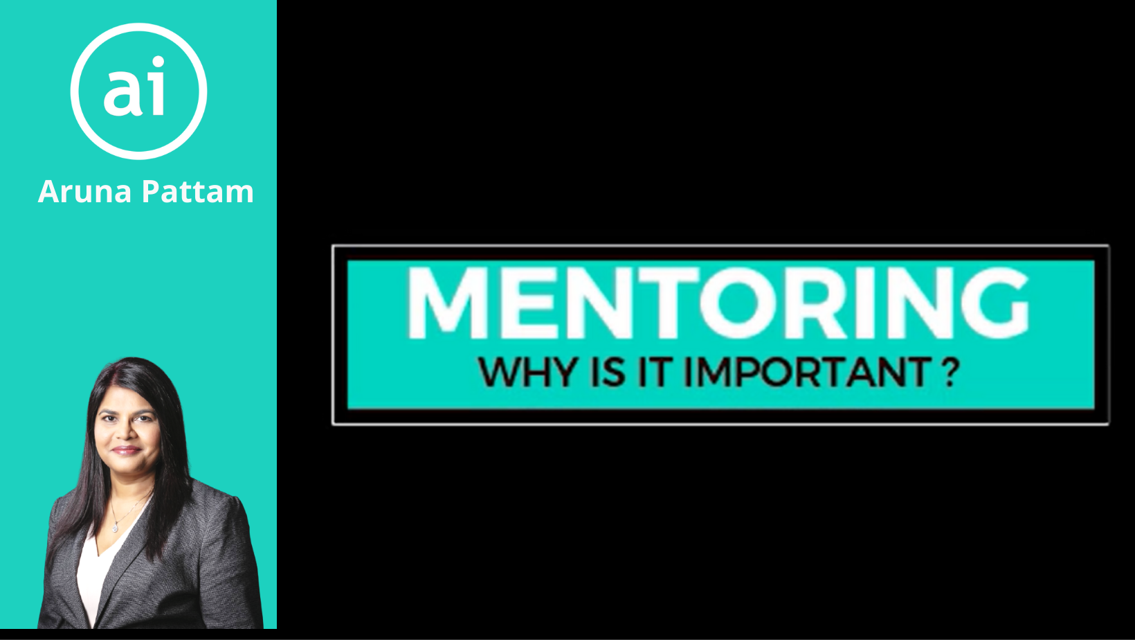 Mentoring – Why is it important