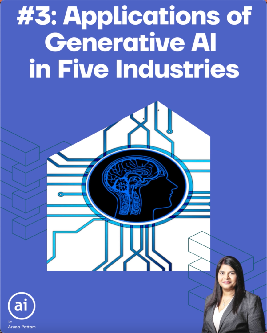 Generative AI – Applications in Five Industries